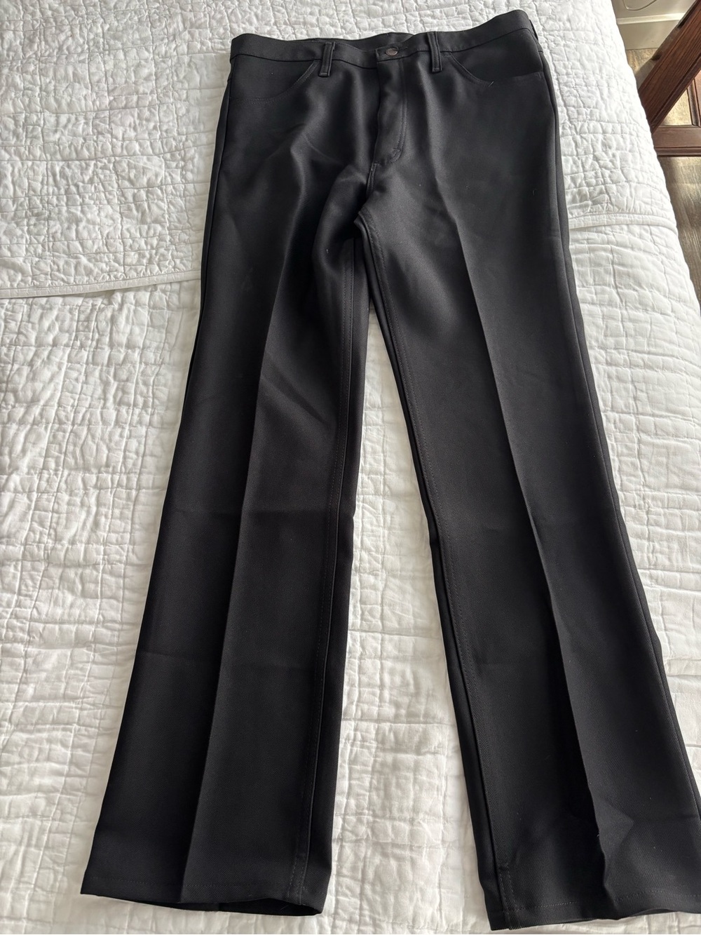 Wrangler Black Bootcut black Pants